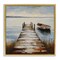 Stupell Industries Shimmering Lake Seascape Floating Frame, design by LSR Creative Studio